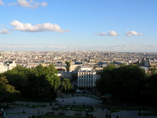 Париж, вид с Монмартра